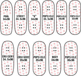 DK Fingerboards Single Deck - 35mm Popsicle Shape - 'Wall'